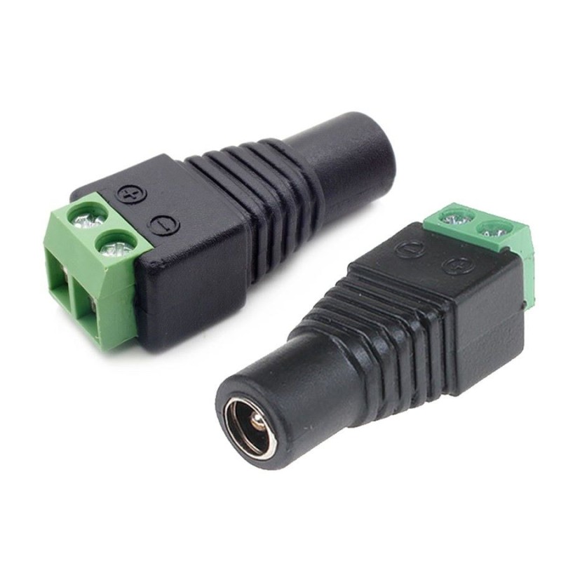 FICHE DC FEMELLE A VIS POUR CAMERAS 252003 FICHE DC FEMELLE A VIS POUR CAMERAS 252003