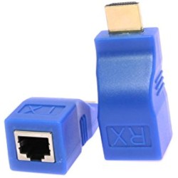 EXTENSEUR 30 METRES 1 CABLE RJ45 BLEU