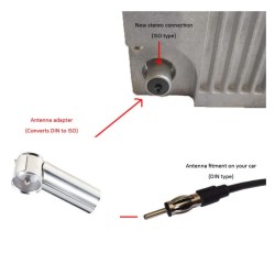 FICHE ANTENNE AUTORADIO 980 EX911A