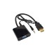 ADAPTATEUR HDMI TO VGA AVEC AUDIO SIB1443