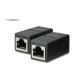 FICHE RACCORD RJ45 FEMELLE FEMELLE METAL