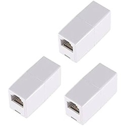 FICHE RACCORD RJ45 FEMELLE FEMELLE PLASTIC