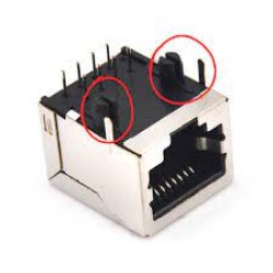 FICHE RJ45 CONNECTEUR RJ45 PCB 6 mm
