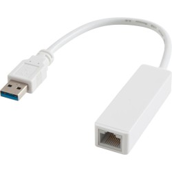 FICHE RJ45 FEMELLE TO USB MALE POUR RECEPTEUR