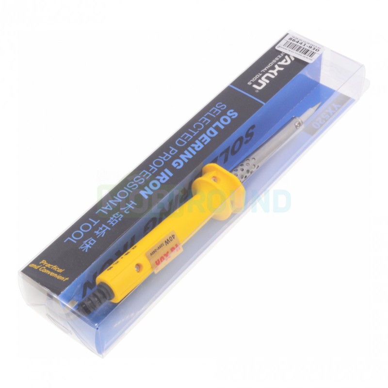 FER A SOUDER YAXUN 40W JAUNE YX520 FER A SOUDER YAXUN 40W JAUNE YX520