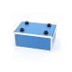 BOITIER PLASTIQUE BLEU POUR PROJET 170X130X75 mm BOITIER PLASTIQUE BLEU POUR PROJET 170X130X75 mm