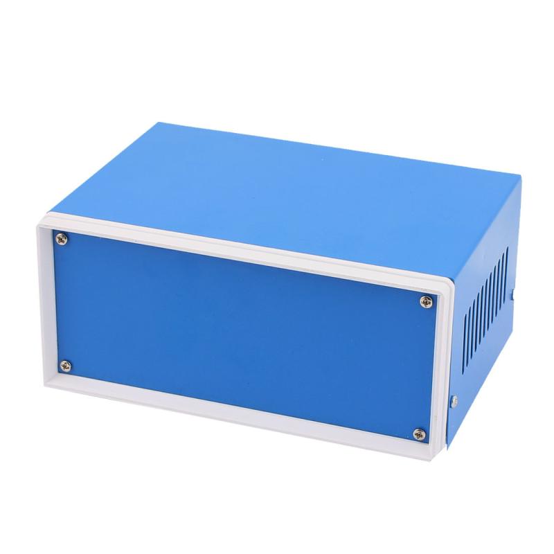 BOITIER PLASTIQUE BLEU POUR PROJET 170X130X75 mm BOITIER PLASTIQUE BLEU POUR PROJET 170X130X75 mm