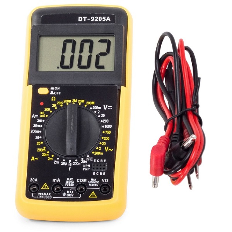 MT10 MULTIMETRE NUMERIQUE DT830A MT10 MULTIMETRE NUMERIQUE DT830A