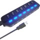 HUB 7 USB 2.0 AVEC 7 INTERRUPTEUR SY-H003 HUB 7 USB 2.0 AVEC 7 INTERRUPTEUR SY-H003