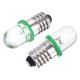 LAMPE LED VERT E10 4.5V 0.5W