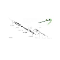 RESISTENCE FER A SOUDER WELLER ORIGINAL