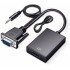 CONVERTISSEUR VGA TO HDMI + AUDIO