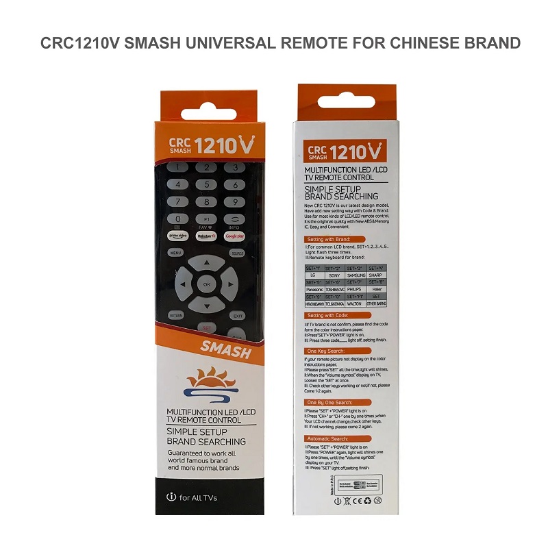 CRC1195V COMMANDE UNIVERSEL CRC1195V COMMANDE UNIVERSEL
