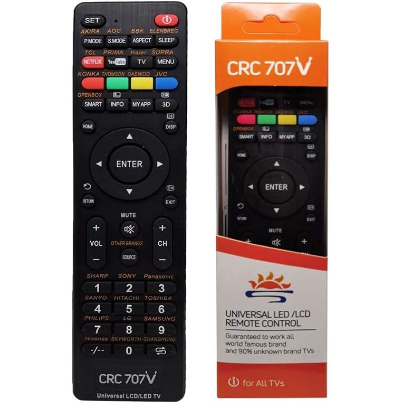 CRC707V COMMANDE UNIVERSEL CRC707V COMMANDE UNIVERSEL