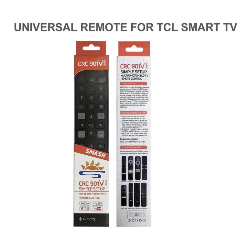 CRC901V COMMANDE TCL VOICE SMART 4K CRC901V COMMANDE TCL VOICE SMART 4K