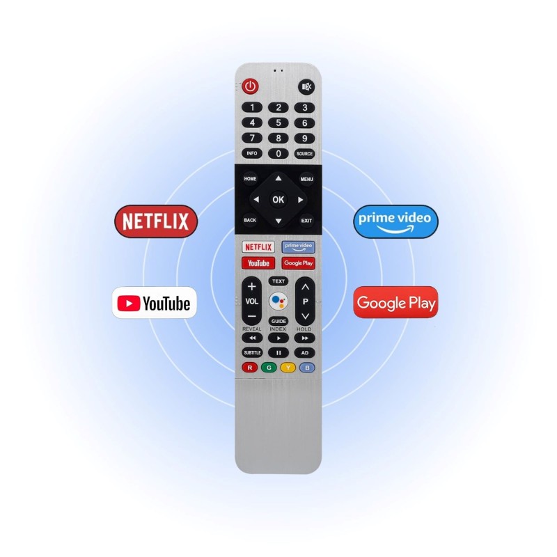 L7500 COMMANDE LED TV TELEFUNKUN IRIS SMART