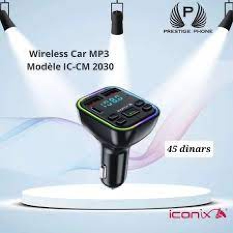 MP3 VOITURE ICONIX 2 USB ICCM2025