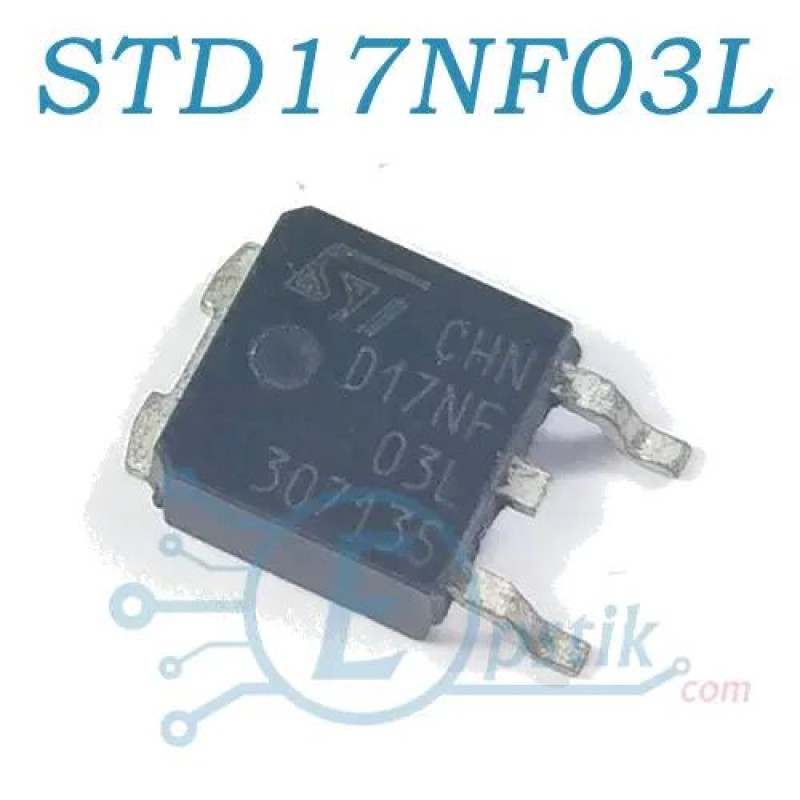 STD17NF03L TRANSISTOR MOSFET 17A 30V STD17NF03L TRANSISTOR MOSFET 17A 30V