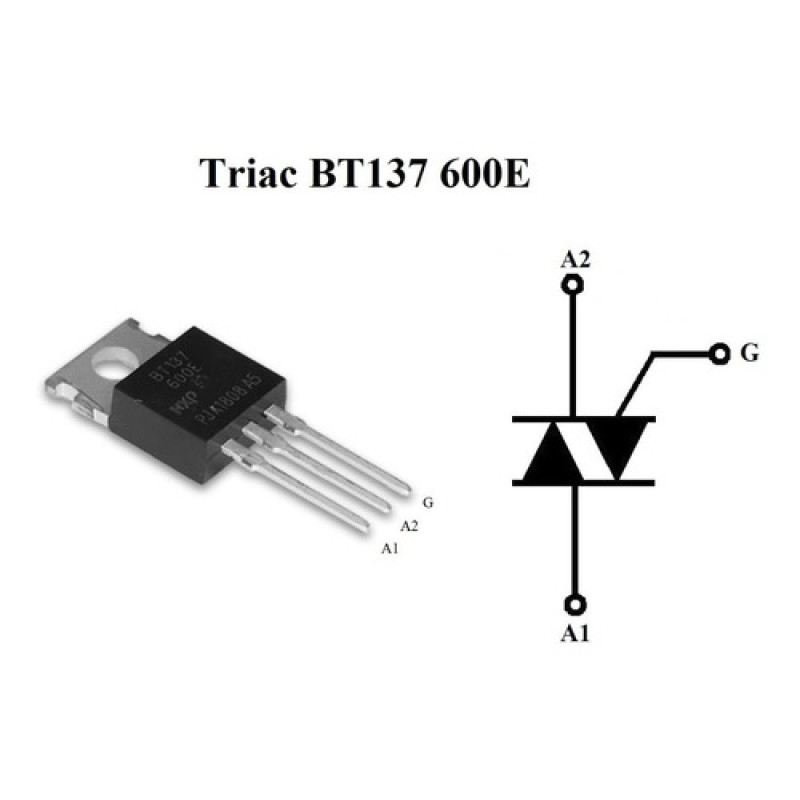 BT137-600V TRIAC 8A 600V BT137-600V TRIAC 8A 600V