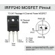 IRFP240 TRANSISTOR MOSFET 20A 200V TO247