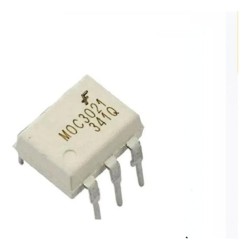 CIRCUIT INTEGRE OPTOCOUPLEUR MOC3021 6 PINS