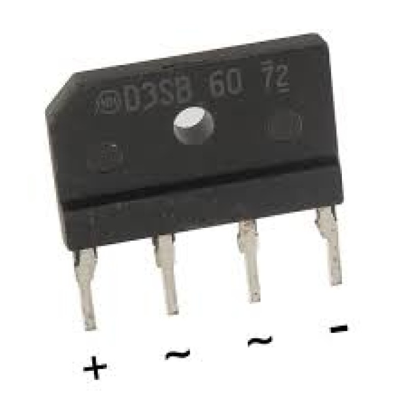 D3SB60 PONT DIODES 600V 4A D3SB60 PONT DIODES 600V 4A