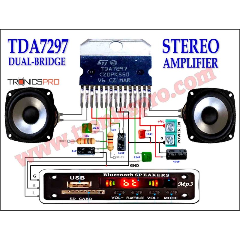 CIRCUIT INTEGRE TDA7297