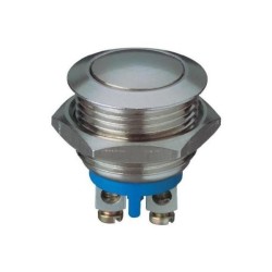 BOUTON POUSSOIRES ROND METAL PRO