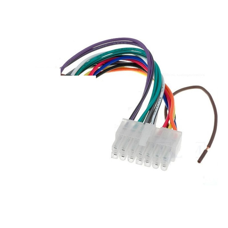 FICHE AUTORADIO CHINA BLANC 12 COSSE FICHE AUTORADIO CHINA BLANC 12 COSSE