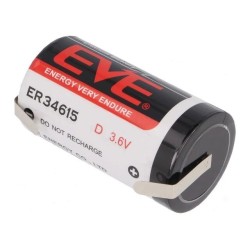 ER34615 PILE 3.6V 1900 mAh CHARGÉ