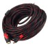 CABLE HDMI 5 METRES BLINDE ROUGE