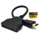 CABLE HDMI 2 SORTIE HDMI FEMELLE