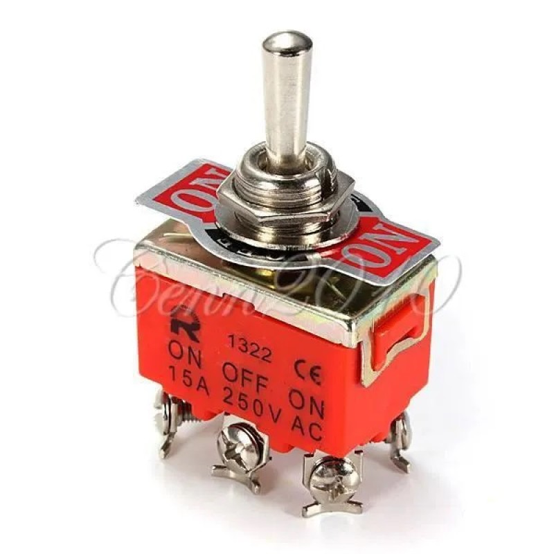 INVERSEUR 2 POSITION 6 COSSE 15A 250V 1321 INVERSEUR 2 POSITION 6 COSSE 15A 250V 1321