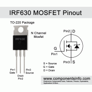 TRANSISTOR MOSFET 9A 200V IRF630