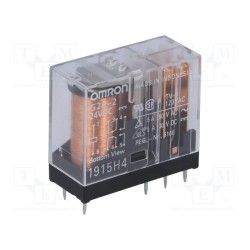 G2R212VDC RELAIS 12V 8 COSSE 2 LAME OMRON