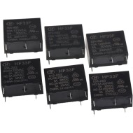 RELAIS 12V 4 COSSE NOIR HF33F