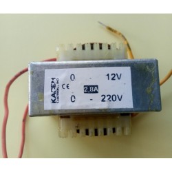 TRANSFORMATEUR CUIVRE 1X12V 1.6A KACEM