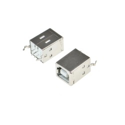 FICHE USB B FEMELLE CHASSIS VERTICAL