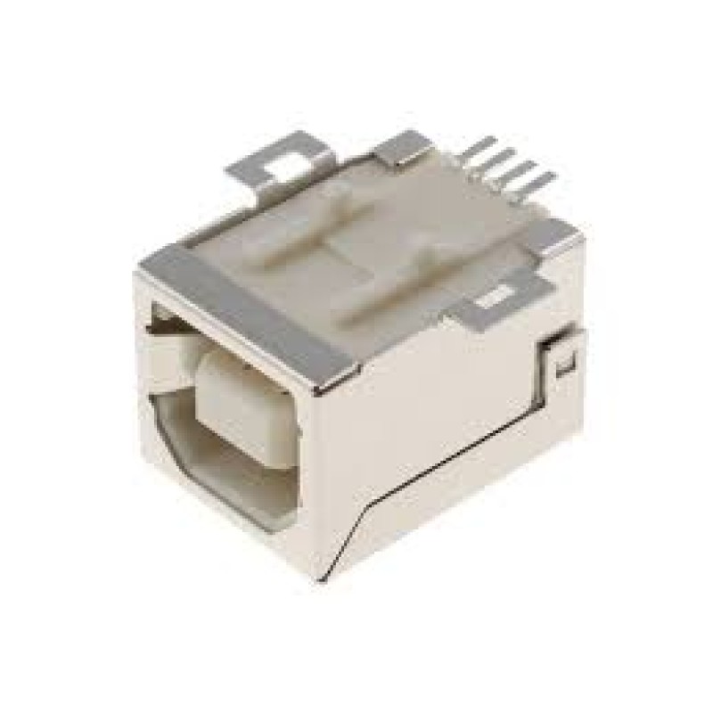 FICHE USB B FEMELLE CHASSIS VERTICAL FICHE USB B FEMELLE CHASSIS VERTICAL