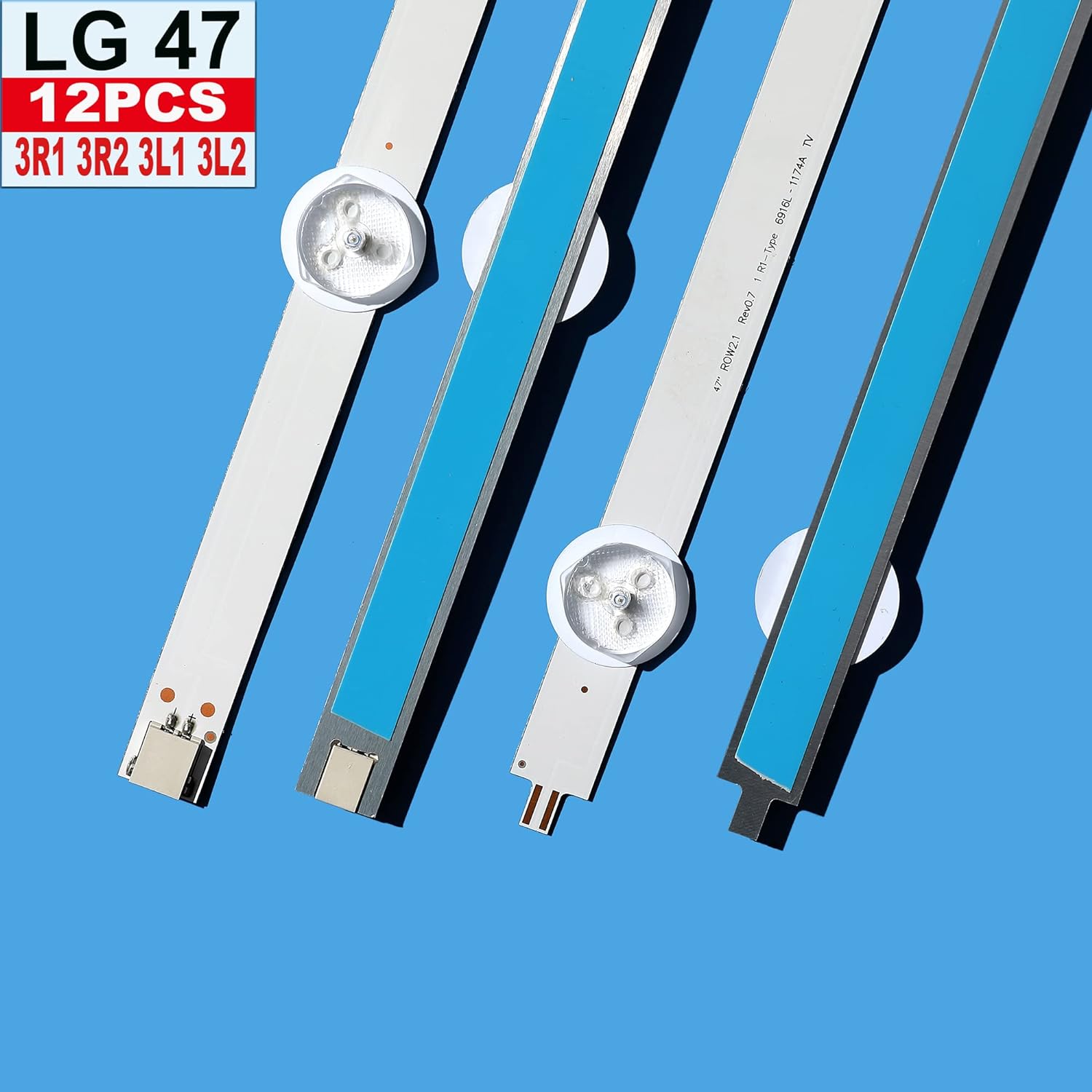 5 LED 3V LG47 R1 6916L1174A 492 mm