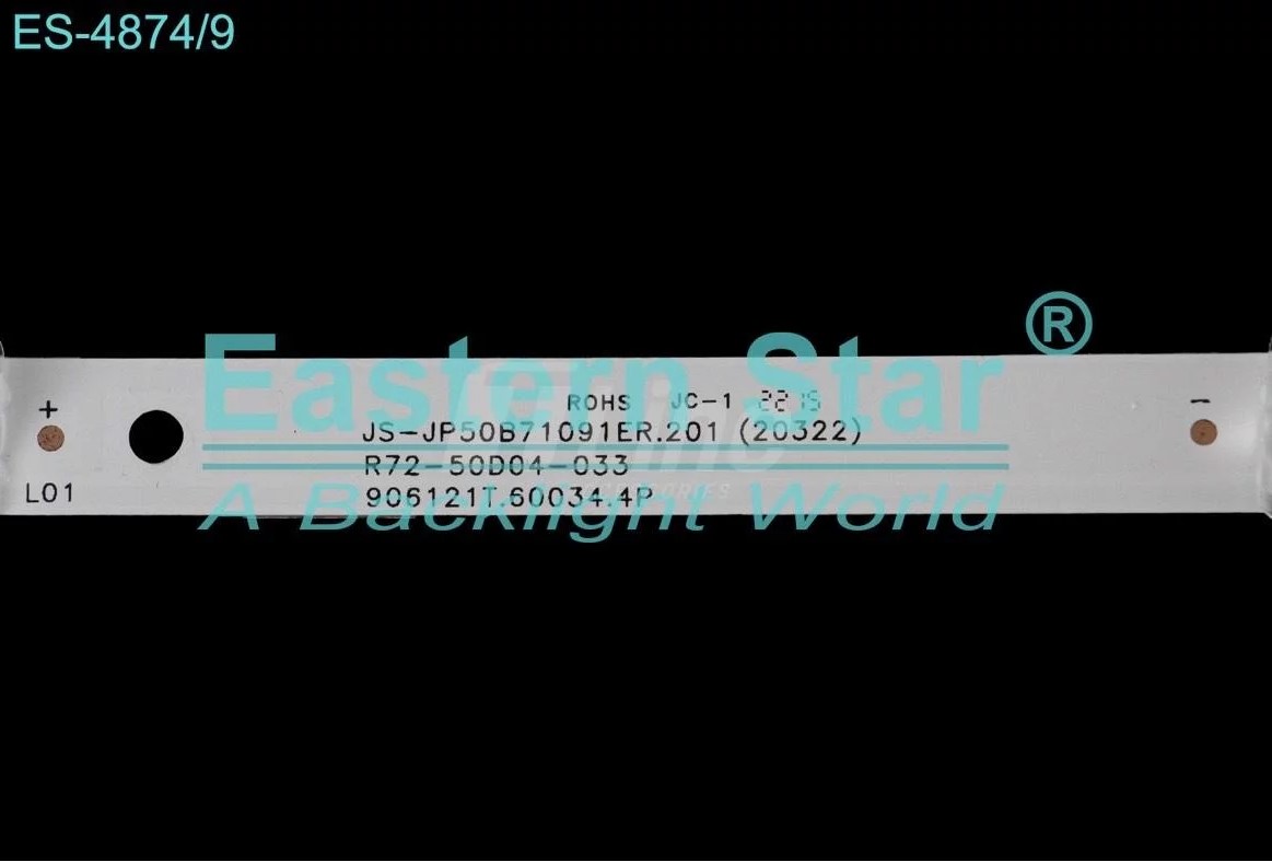 9 LED 3V 906 mm MAXWELL 50" BL427