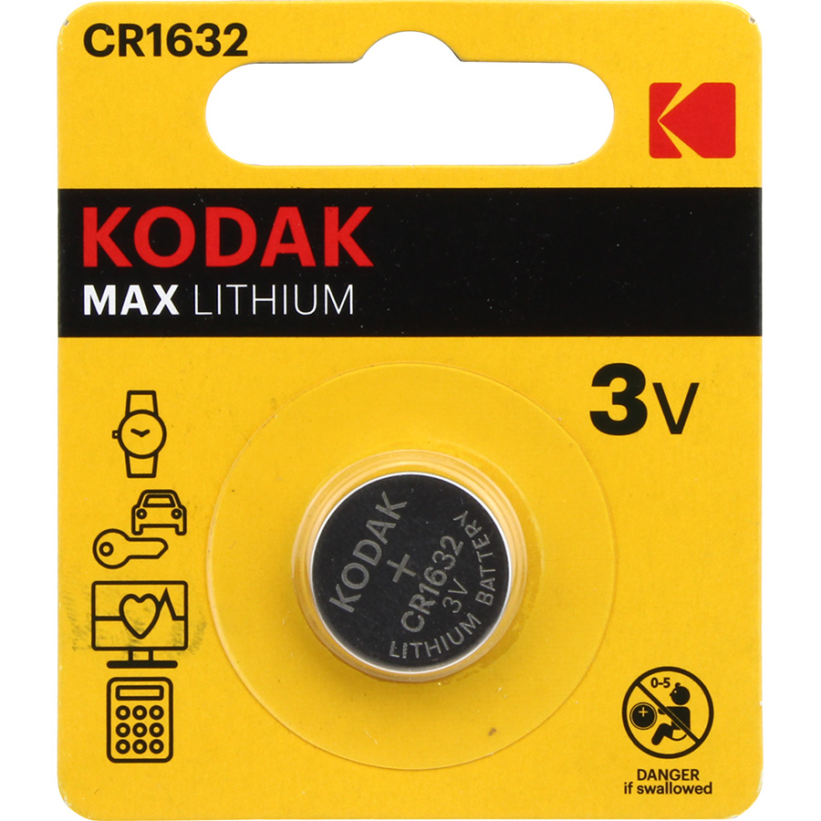 PILE 3V KODAK LIHIUM CR1632 KODAK