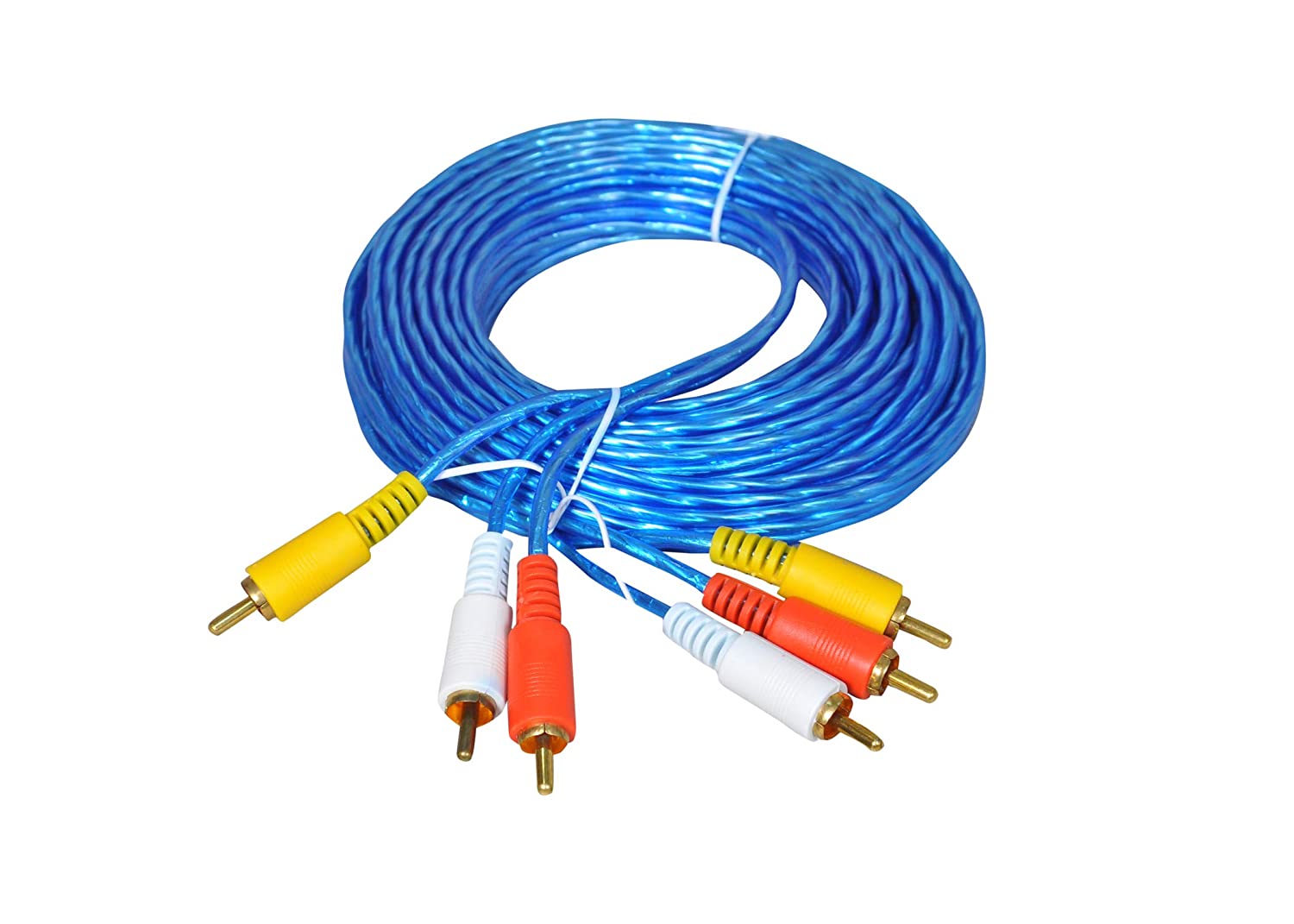 CABLE 3 RCA MALE MALE 1.5 Mètres SIB2348