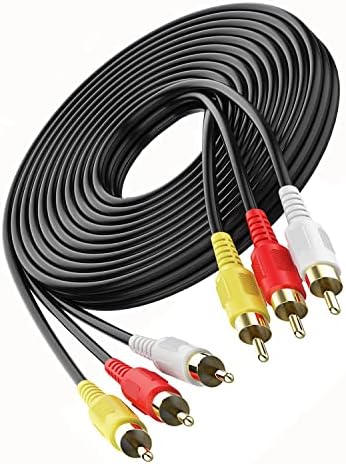 CABLE 3 RCA MALE MALE 3 METRES