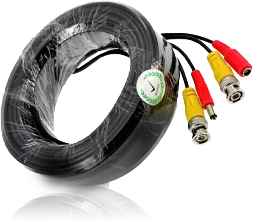 CABLE CAMERAS BNC + POWER 15 METRES