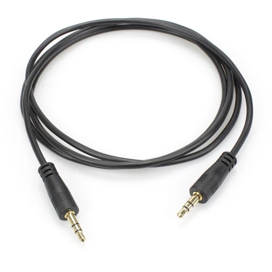 CABLE AUX 3.5 JACK JACK 1.5 M NOIR