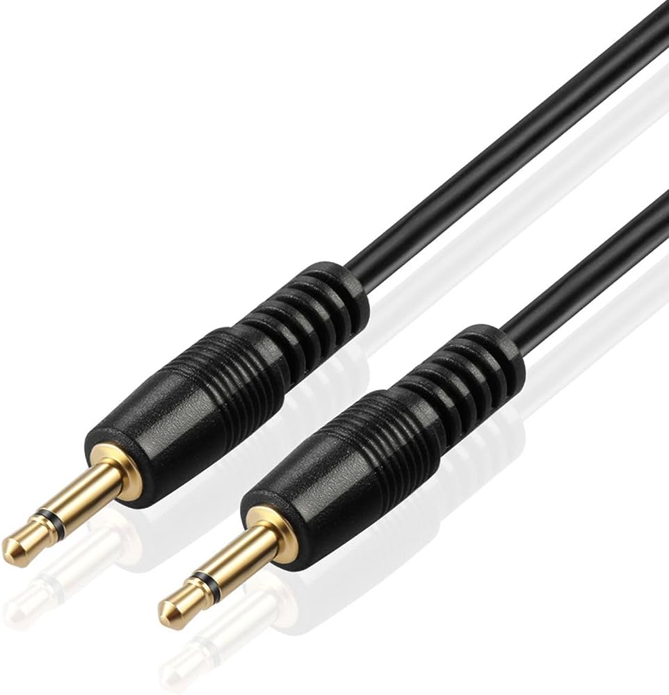 CABLE AUX 3.5 JACK JACK 1.5 M NOIR