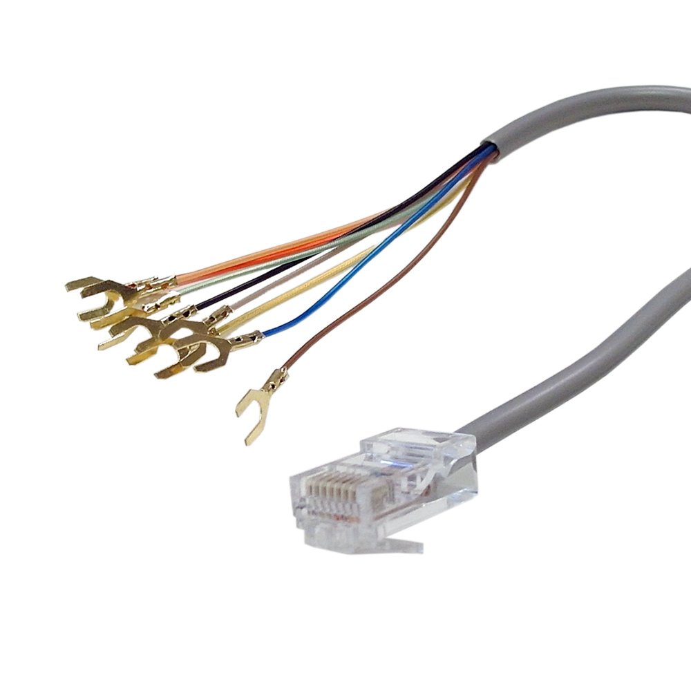 CABLE RJ45 TO 5 COSSE