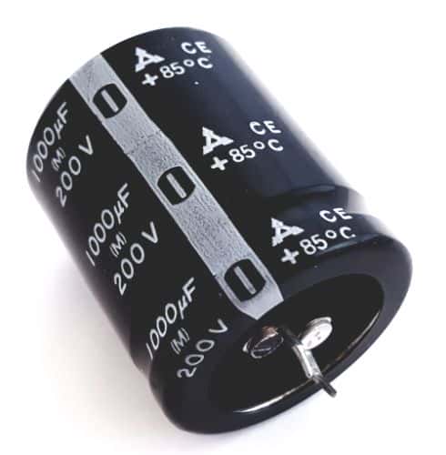 1000MF200V CONDENSATEUR CHIMIQUE