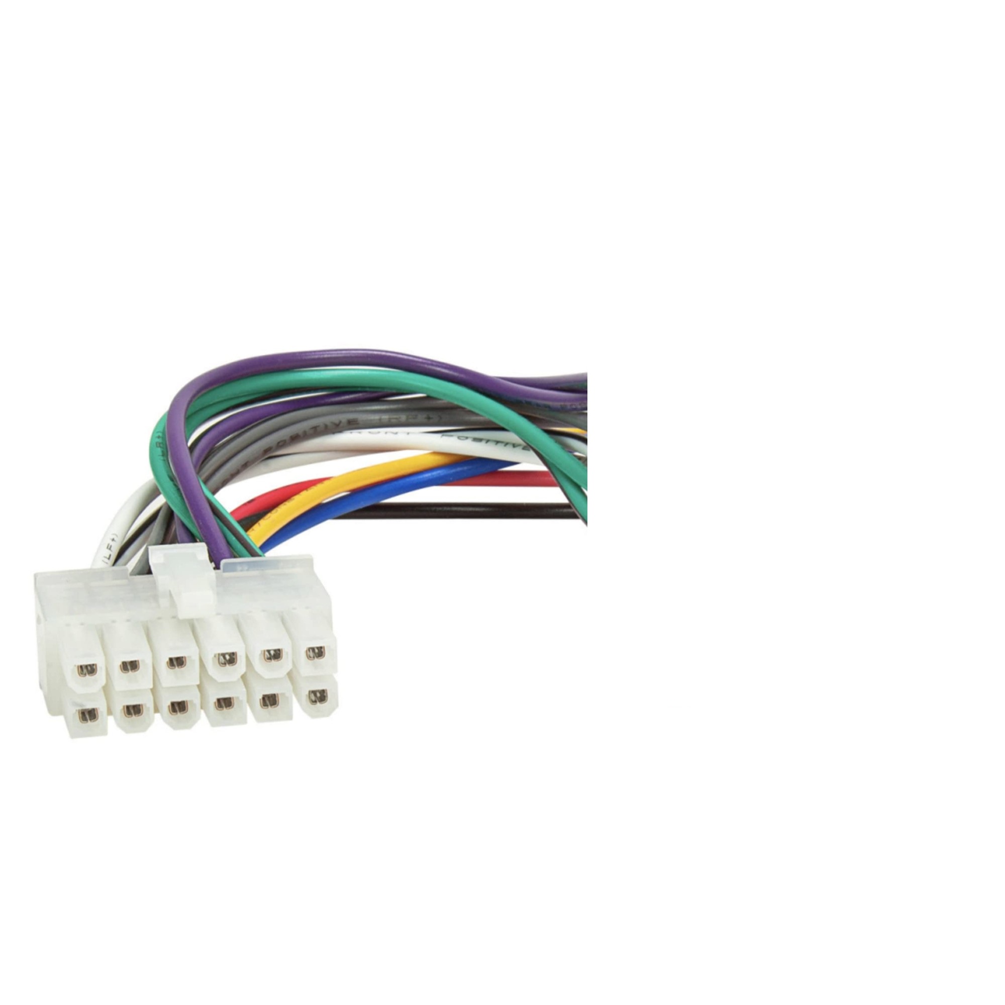 FICHE AUTORADIO CHINA BLANC 12 COSSE